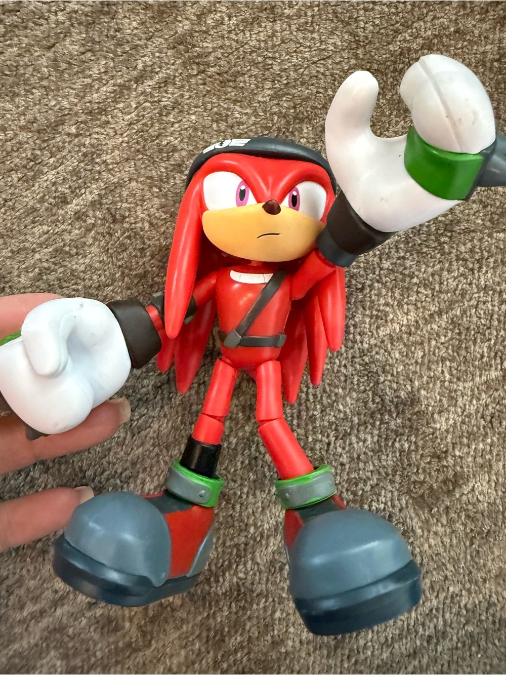 Sonic Knuckles the Echidna 6” Action Figure SEGA Jakks Toy